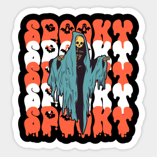 lets get spooky Sticker
